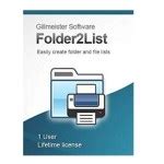 Gillmeister Folder2List 3.22.0 with Crack